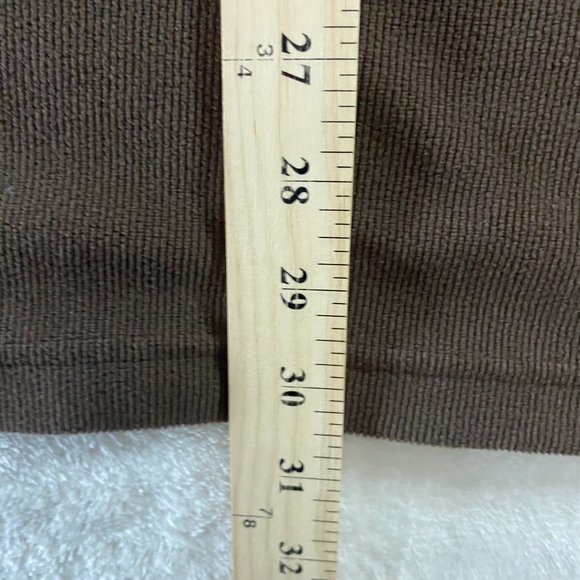 Columbia Mens XXL Long Sleeve Quarter Zip Mock Neck Outdoor Sweater Brown 2XL - Picture 9 of 10